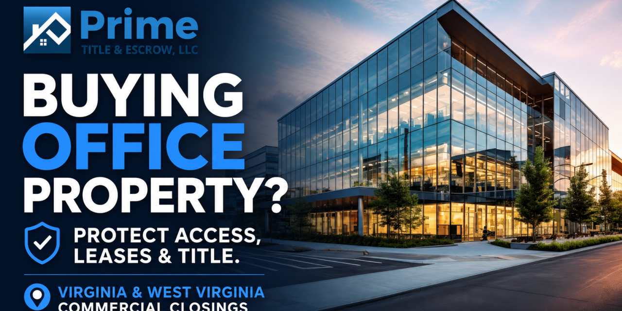 The Office Buyer’s Guide to Virginia and West Virginia: Basis, the Record, and the Closing